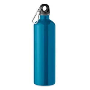 Gourde personnalisée - Bleu Canard Métal - 800 mL