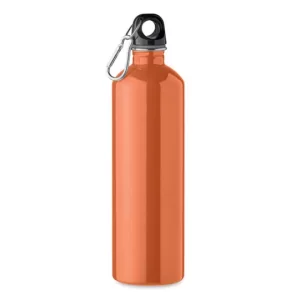 Gourde personnalisée - Orange Métal - 800 mL