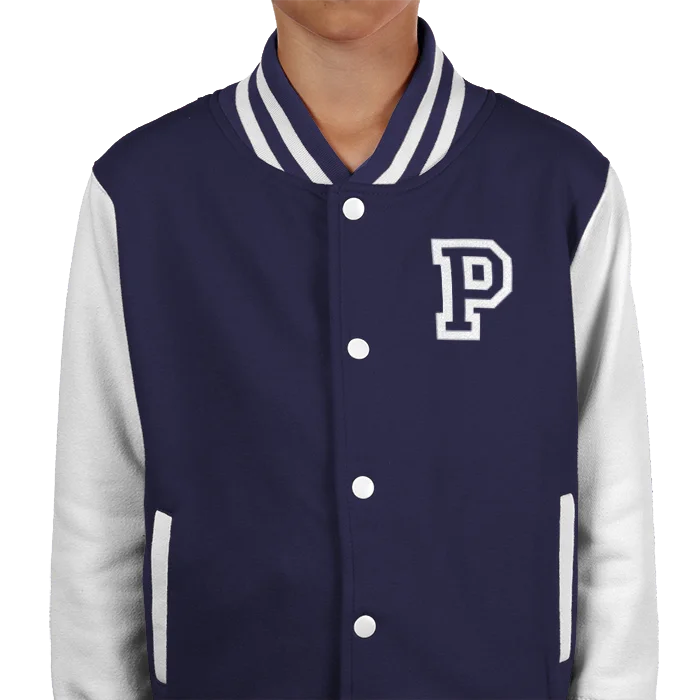 Veste Teddy Enfant Bleue marine – Image 5