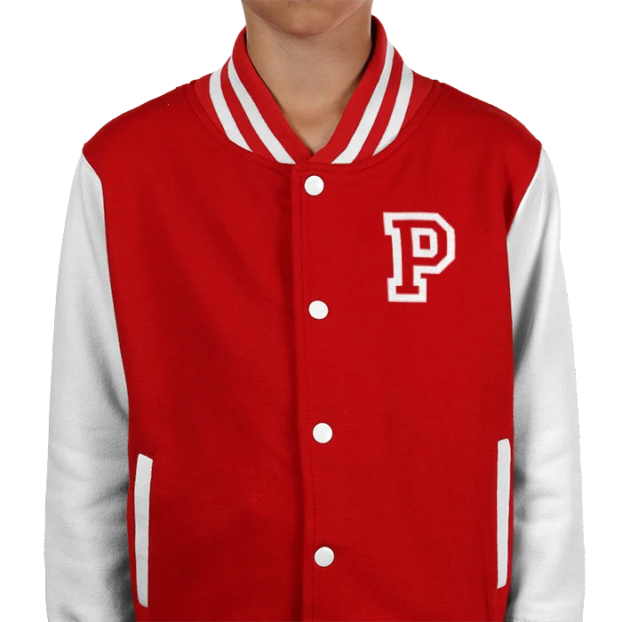 Veste Teddy Enfant Rouge – Image 5